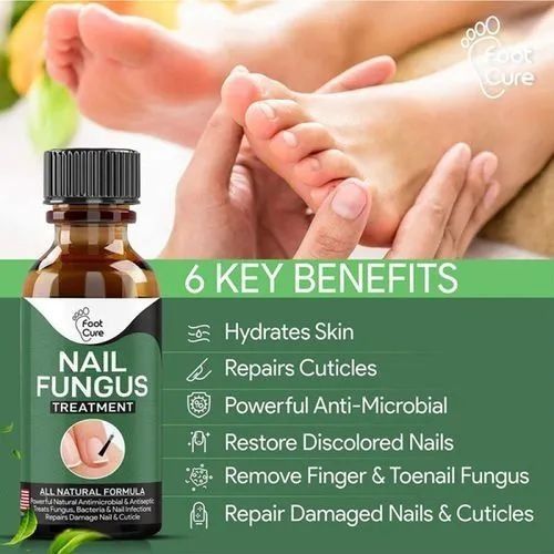 Fast Nail Fungus Treatment Serum – Nail Repair Essence for Finger & Toenail Care (All-Natural Formula) View Gallery - Pakistan