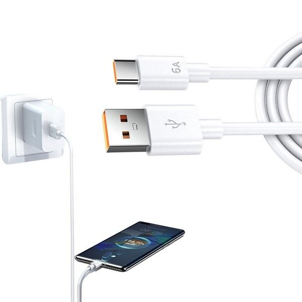 6A Original Type-C Cable – Fast Charging & Data Transfer View Gallery - Pakistan