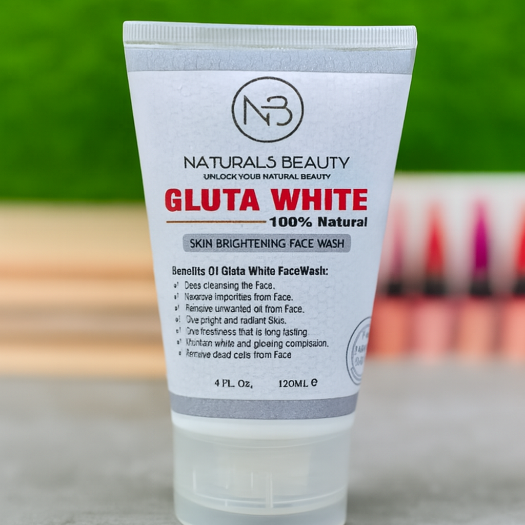 Gluta Skin Brightening Face Wash 120ml – Gentle Deep Cleanser For Radiant, Clear & Smooth Skin, Removes Dirt, Oil & Impurities View Gallery - Pakistan