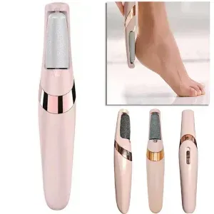 Electric Foot File Grinder – Pedicure Tool for Dead Skin & Callus Removal, Rechargeable Foot Care Machine for Smooth & Soft Feet (Random Color) View Gallery - Pakistan