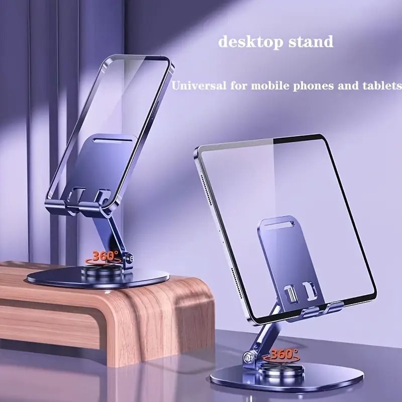 Metal Mobile Holder – 360° Rotatable Stand with Carbon Steel Plate View Gallery - Pakistan