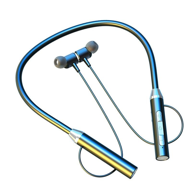 Universal Neckband – Wireless Bluetooth Earphones | Long Battery Backup | Random Color View Gallery - Pakistan