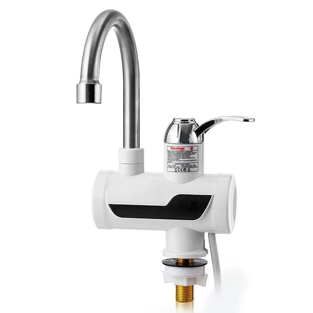 Electric Kitchen Water Heater Tap – Instant Hot Water Faucet | Fast Heating Tankless Faucet View Gallery - Pakistan