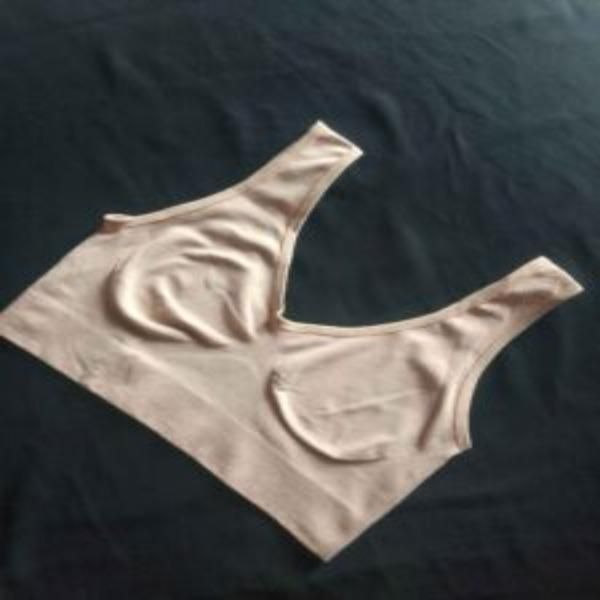 Ladies Air Bra – Soft Jersey Fabric, Plain Non-Padded Design, Comfortable &amp; Lightweight Everyday Wear Lingerie in Skin Color ( Stretchable Size ) View Gallery - Pakistan