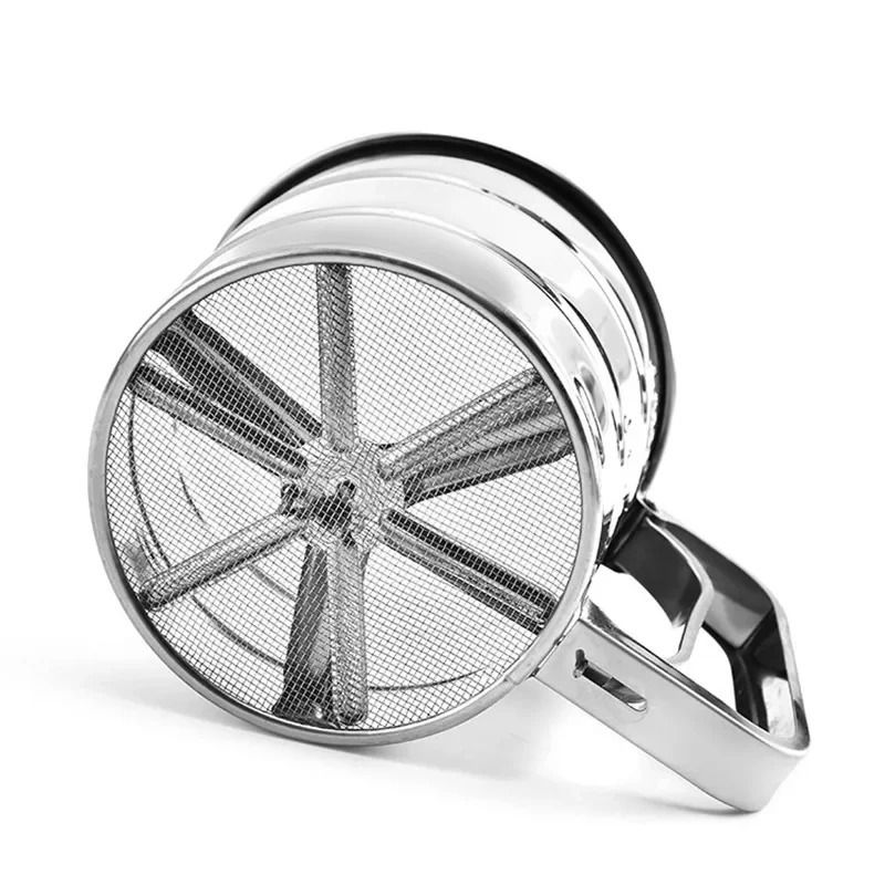 Stainless Steel Flour Sieve Cup – Handheld Baking Sifter for Flour, Sugar &amp; Powdered Ingredients View Gallery - Pakistan