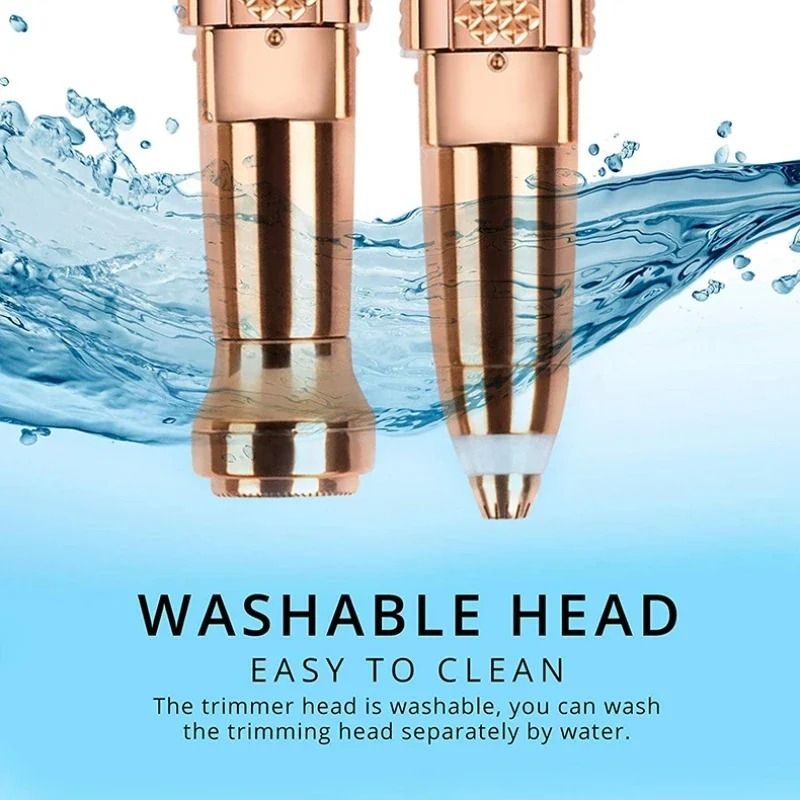 2-in-1 Women's Electric Epilator &amp; Painless Shaver – USB Rechargeable Hair Remover for Face, Body, Bikini &amp; Eyebrows View Gallery - Pakistan