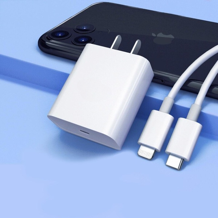 35W 2-Pin Fast Charger with Type-C to iPhone Cable – 1M Length View Gallery - Pakistan