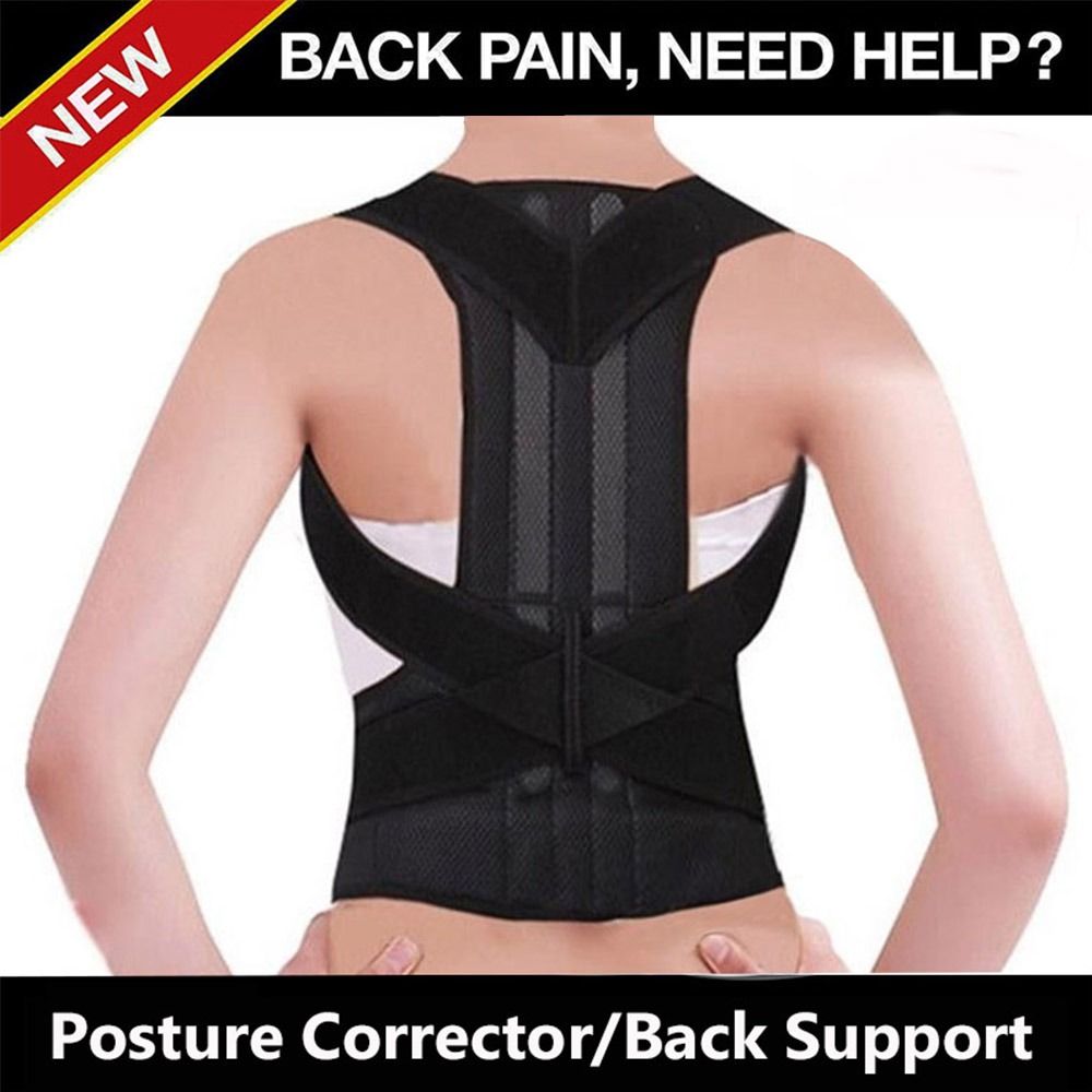 Adjustable Back Posture Corrector for Men & Women – Comfortable and Breathable Support Brace View Gallery - Pakistan