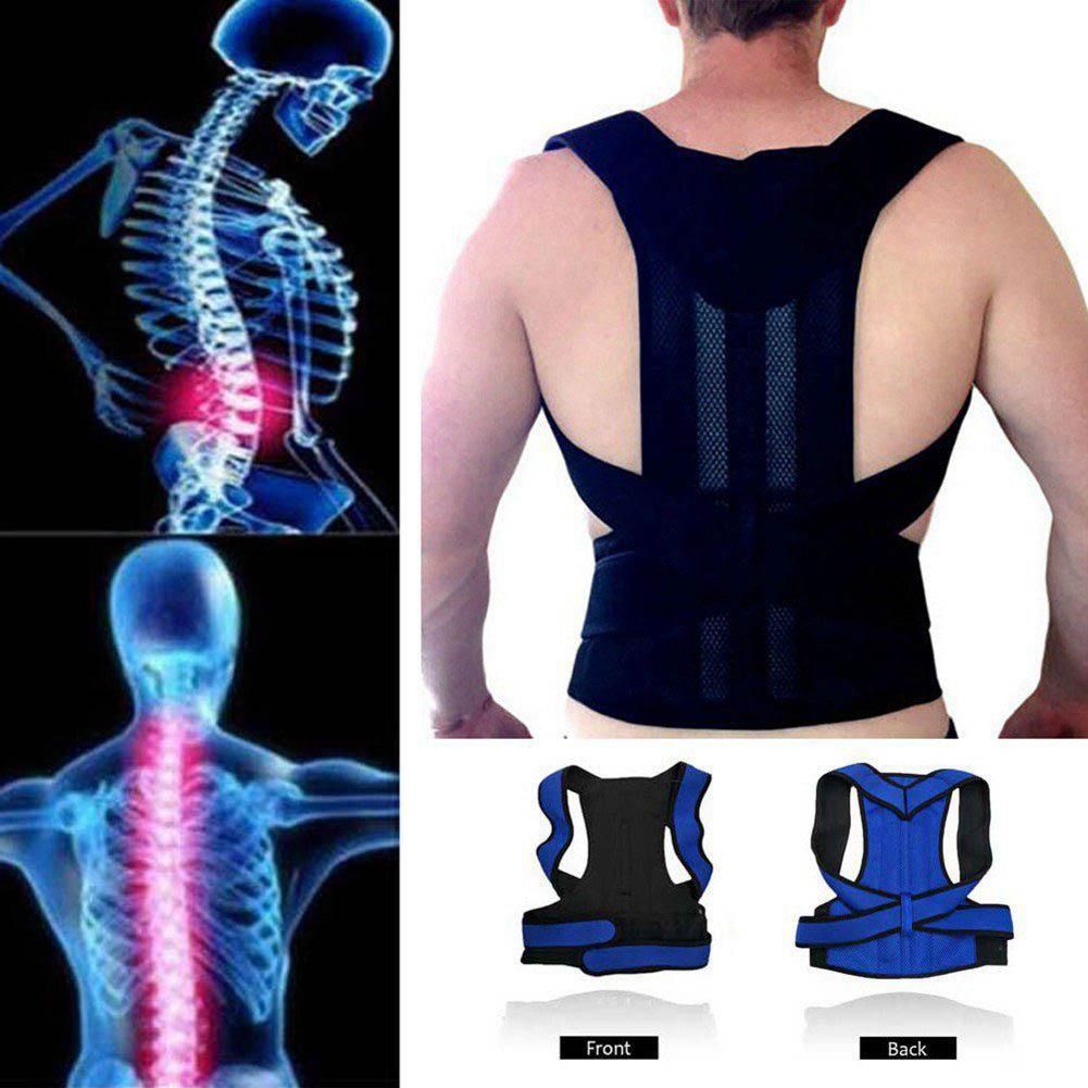 Adjustable Back Posture Corrector for Men & Women – Comfortable and Breathable Support Brace View Gallery - Pakistan