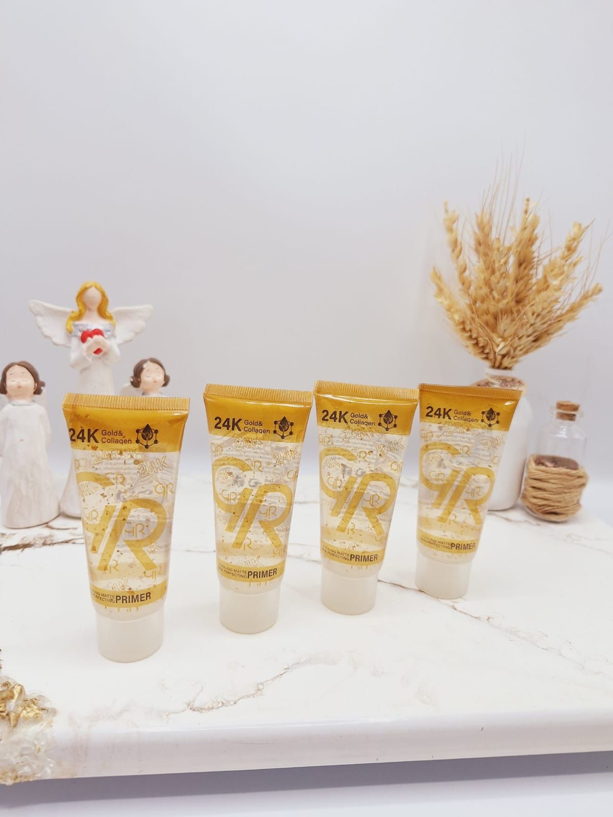 GR 24K Gold &amp; Collagen Primer – Radiance Boosting Liquid Makeup Base, Smooth Finish, Long-Lasting Hydration, 40ml View Gallery - Pakistan