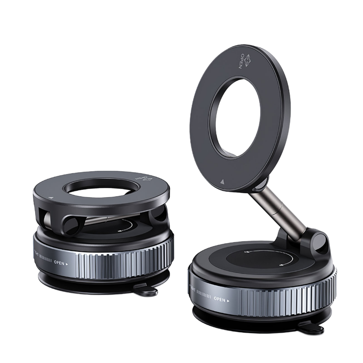 Adjustable Mobile Suction Holder – Strong Grip Phone Mount for Car, Desk, Kitchen &amp; Bedside Use View Gallery - Pakistan