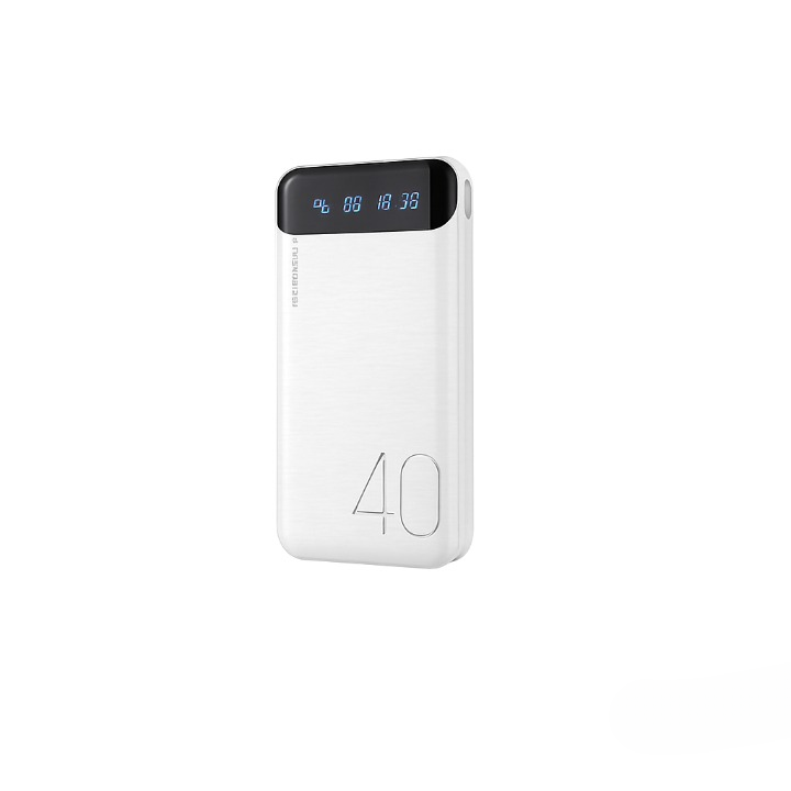 Portable 22.5W Power Bank 20000mAh – High Capacity with LED Display &amp; Fast Charging Support (Random color) View Gallery - Pakistan