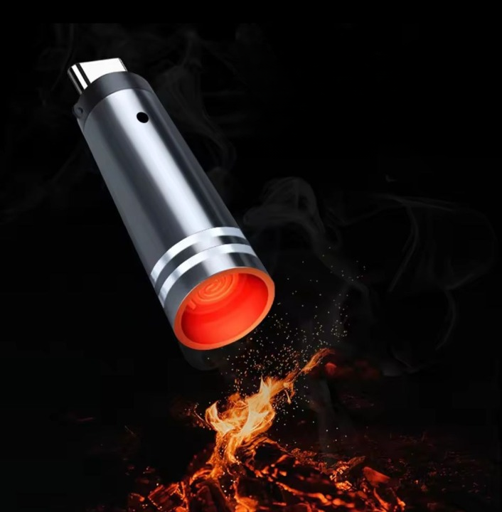 Portable Cigarette Lighter – Windproof USB Plug &amp; Play Rechargeable Car Lighter, Easy One-Touch Ignite, Compact &amp; Durable Design for Everyday Use View Gallery - Pakistan