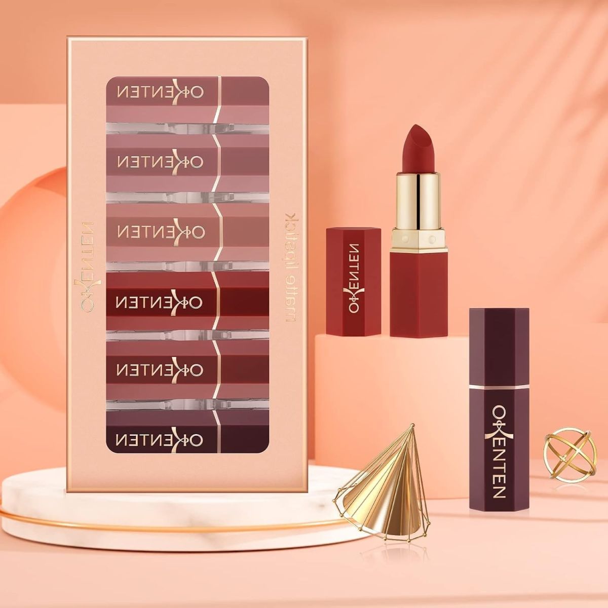 6 Pcs High Pigmented Lipstick Pack – Creamy Formula, Multicolor Shades, Long-Lasting, Smooth &amp; Vibrant Finish for Everyday Wear and Special Occasions View Gallery - Pakistan