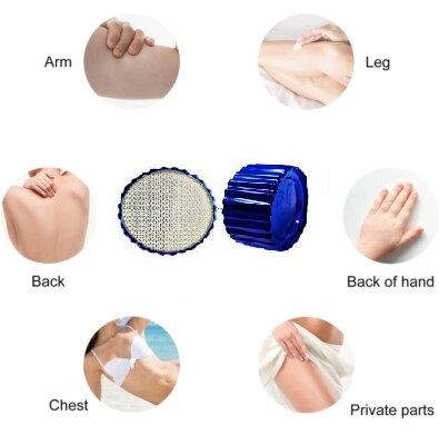 Hair Removal Tool – Quick &amp;amp; Easy Epilator for Smooth Skin, Portable &amp;amp; Painless Electric Hair Remover for Face, Arms, Legs &amp;amp; Body, Gentle Exfoliation &amp;amp; Long-Lasting Results