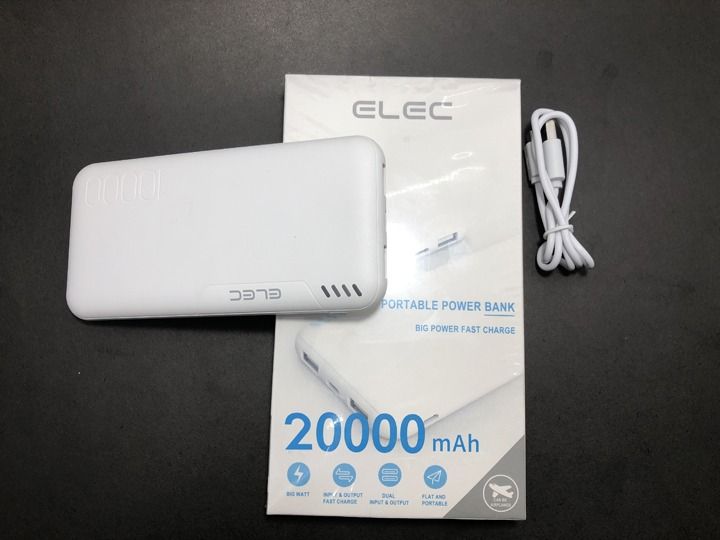 Elec 20000mAh Power Bank – PD Fast Charging, High-Capacity Portable Charger View Gallery - Pakistan
