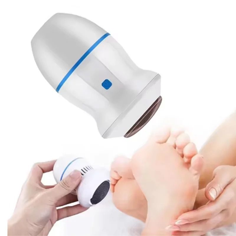 Back Callus Remover with Built-In Vacuum – Electric Foot Grinder for Dead Skin, Cracked Heels &amp; Calluses, Rechargeable Pedicure Tool with Gentle &amp; Powerful Exfoliation View Gallery - Pakistan