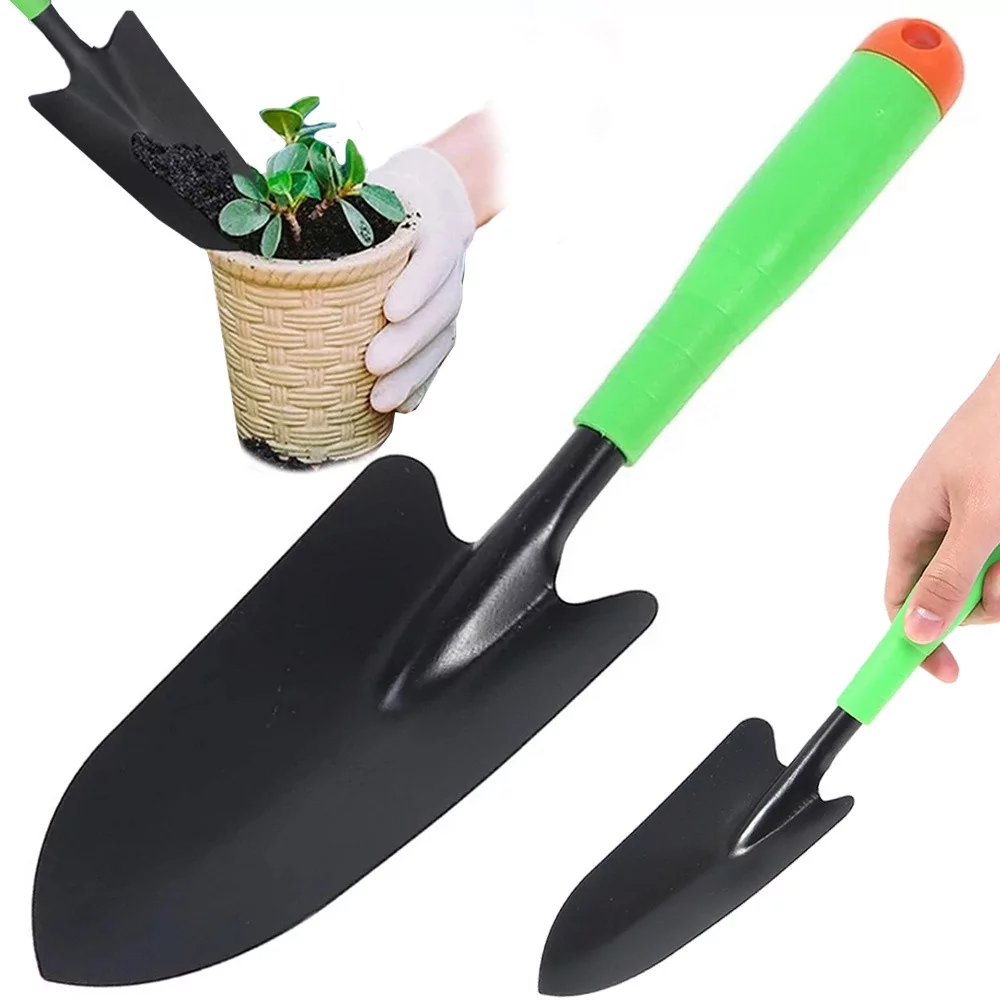 2 Pcs Gardening Shovel Tools Set – Mini Hand Shovels for Pot Planting, Bonsai, and Potted Plants View Gallery - Pakistan