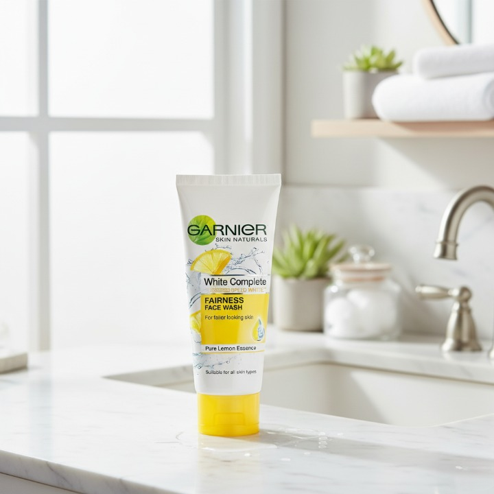 Garnier Pure Lemon Essence Face Wash – 100g Brightening Daily Cleanser for Fresh, Oil-Free &amp; Radiant Skin | Gentle Liquid Formula View Gallery - Pakistan