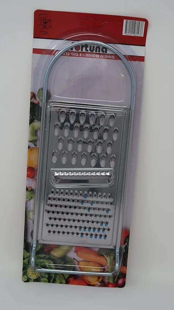 Stainless Steel Flat Grater with Sharp Teeth – Multi-Purpose Kitchen Peeler &amp; Slicer for Fruits, Vegetables, Cheese, Citrus Zesting, Food Prep, Durable &amp; Easy to Clean Tool View Gallery - Pakistan