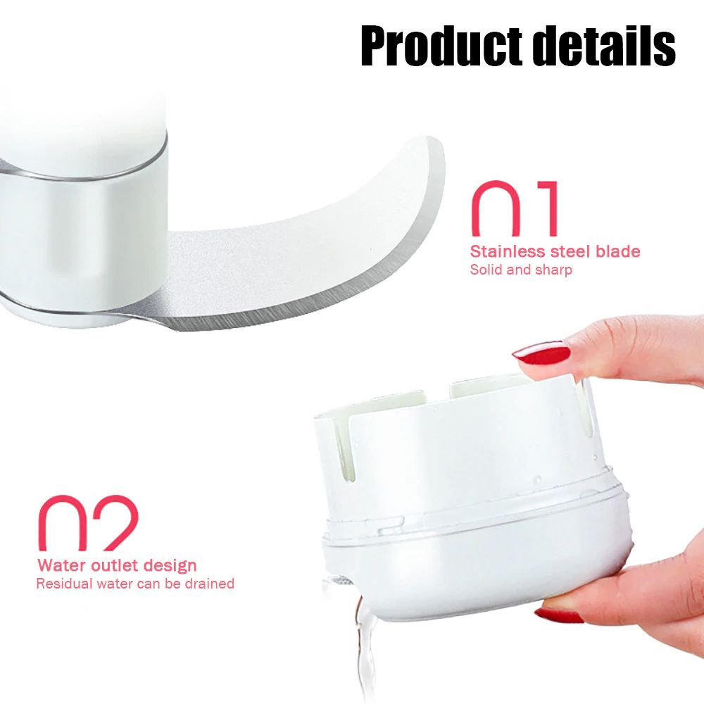 Mini Chopper Hand-power Food Chopper Mincer Mixer Blender View Gallery - Pakistan