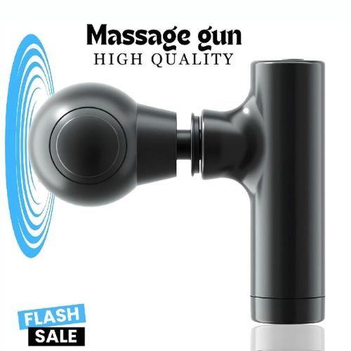 Rechargeable Facial Gun Massager – Compact Skincare Device with Type-C Charging, ABS Plastic, Portable &amp;amp; Easy-to-Use for Relaxing Face Massage