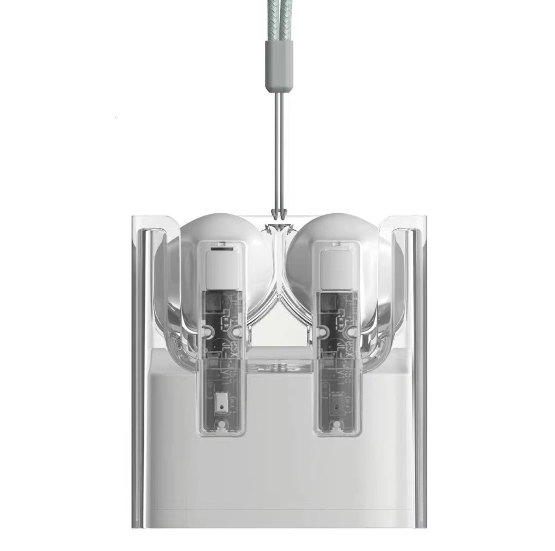 G65 Wireless Stereo HiFi Earphones – Bluetooth 5.3, Transparent Design, ANC, Sweatproof, Built-in Microphone, 7-Hour Battery View Gallery - Pakistan