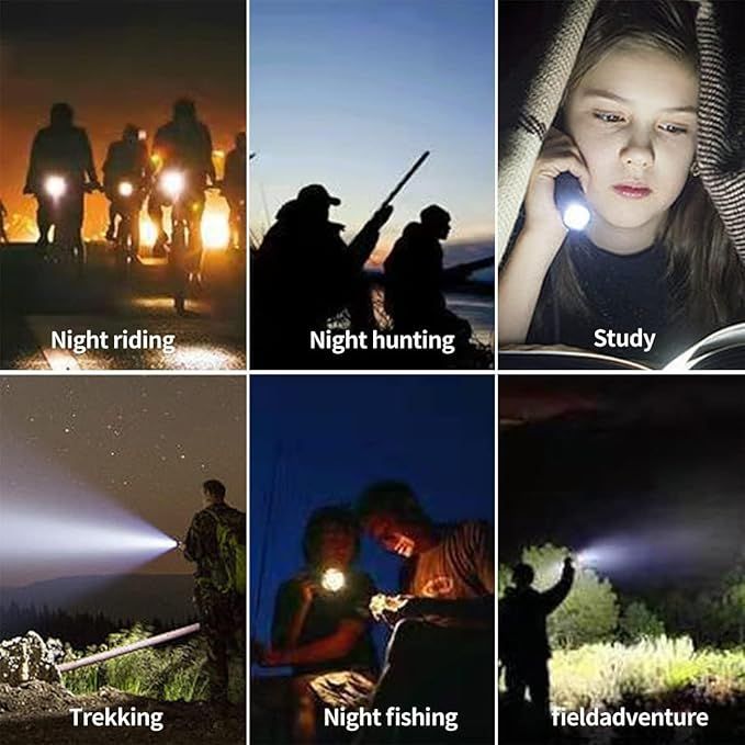 K31 USB Rechargeable LED Flash Light Flashlight View Gallery - Pakistan