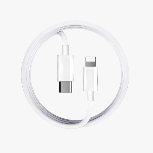 Type-C to iPhone Charging Cable – 99% Original Quality with Apple Logo View Gallery - Pakistan