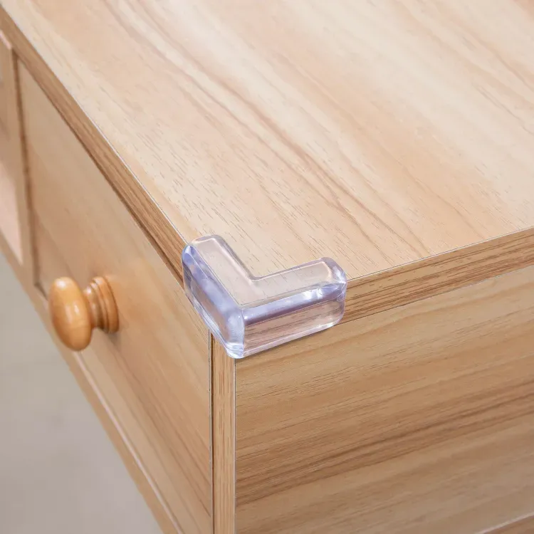 4Pcs Table Conner Protector Furniture Table Edge Protection Shield Cover Pad Safety Conner Guards For Baby Kids Anti Collision View Gallery - Pakistan