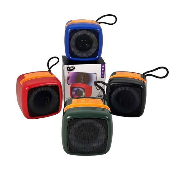 T&amp;G Portable Bluetooth Speaker with LED Lights, Phone Holder &amp; Powerful Bass – Wireless, USB, TF Card &amp; AUX Support – Model X-911 View Gallery - Pakistan