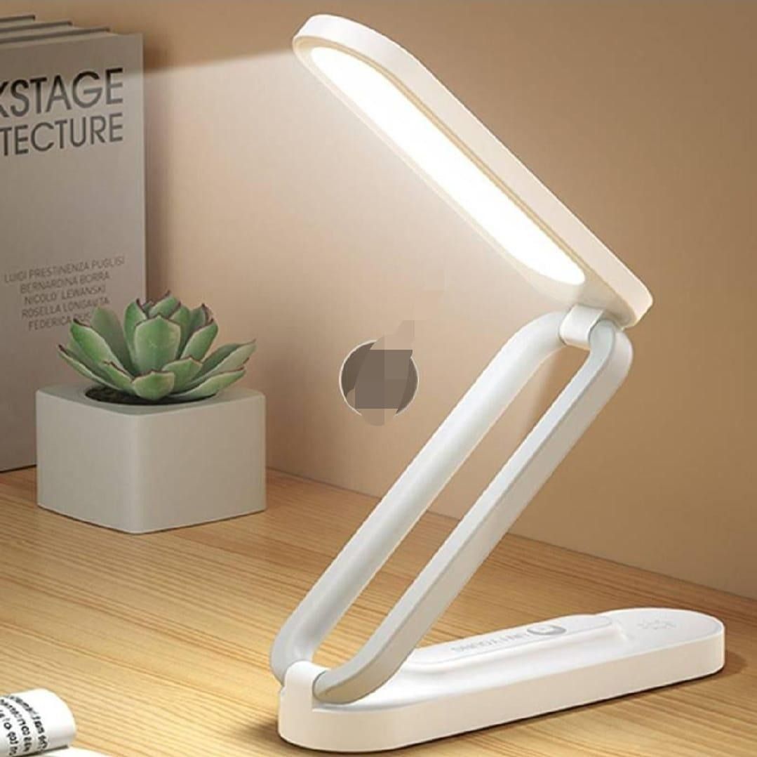 B005 LED Folding Table Lamp – Rechargeable Stepless Dimmable Desk Light with Type-C Charging &amp;amp; Lithium Battery