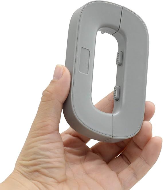 Child Safety Refrigerator Lock – Self-Adhesive Fridge &amp; Freezer Door Lock with Double Safety Button – Easy One-Hand Use View Gallery - Pakistan