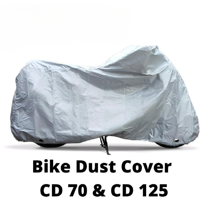 Bike Top Cover – Water &amp;amp; Scratch Proof Parachute – Fits CD70CC and 125CC Bikes (Random color)