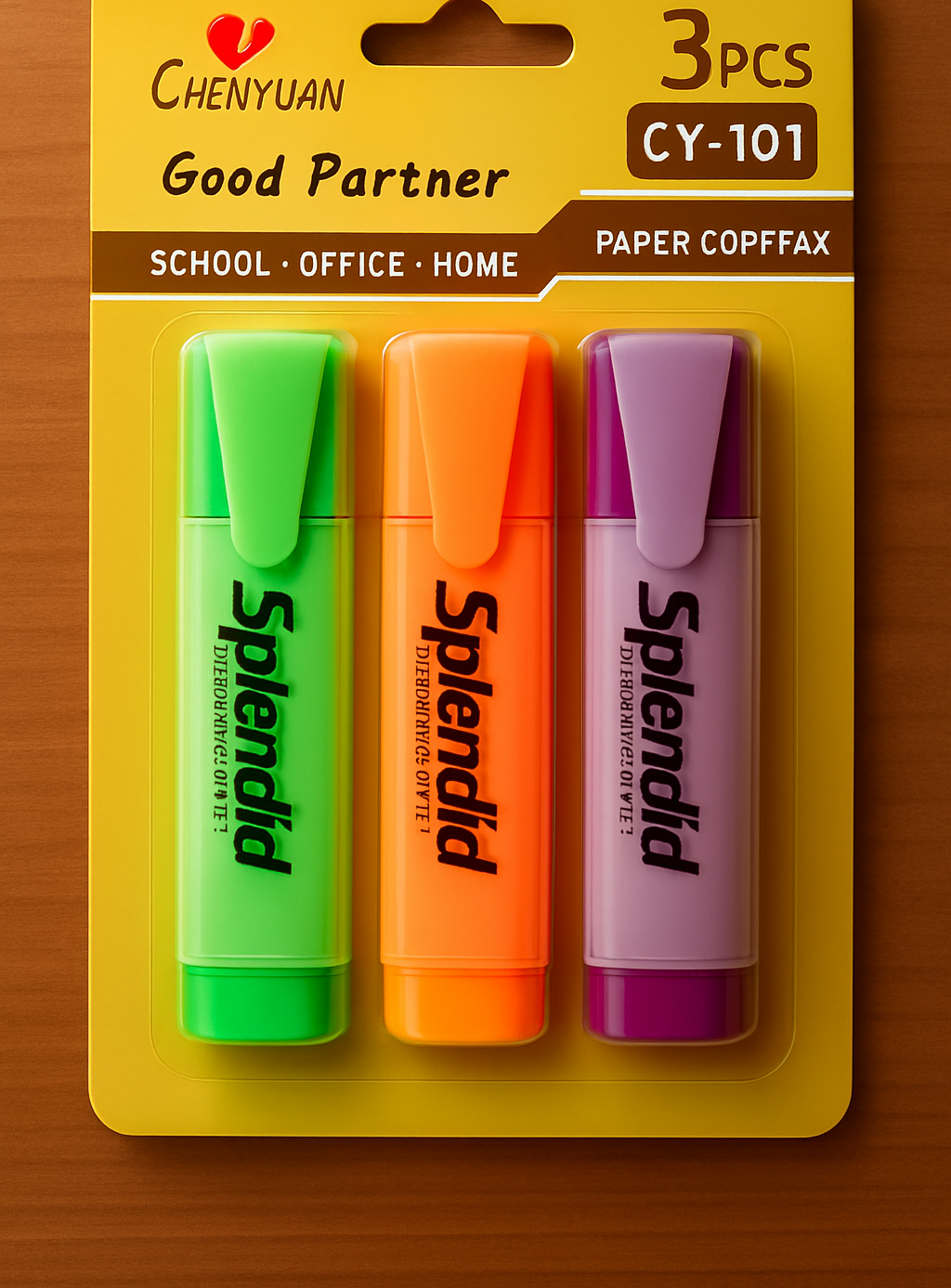 Pack of 3 Highlighters – Vibrant, Long-Lasting, Smooth Ink for Study, Office &amp; Creative Use View Gallery - Pakistan
