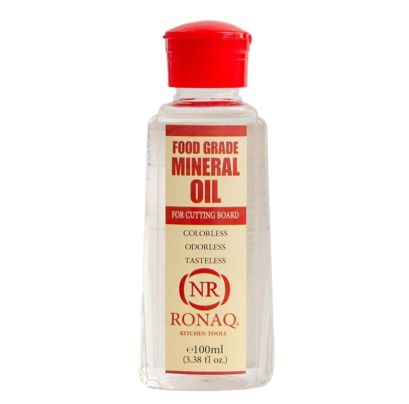 Wood Mineral Oil 100ml – Food Grade, Odorless Oil for Chopping Boards, Butcher Blocks &amp;amp; Utensils – Protects &amp;amp; Restores Wood