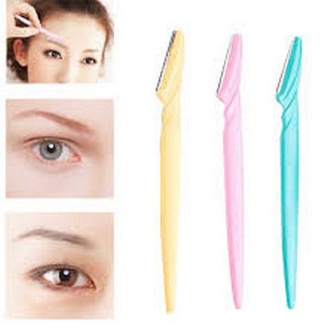 Tinker Eyebrow and Face Razor Set – Pack of 3 Plastic Razors for Precise and Gentle Hair Removal(Random Color) View Gallery - Pakistan