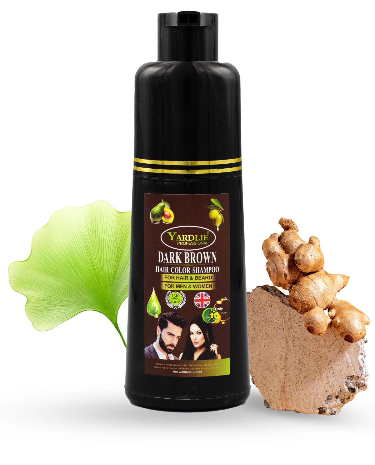 Yardlie Professional Hair Color Shampoo – UK-Based Formula for Men &amp; Women View Gallery - Pakistan