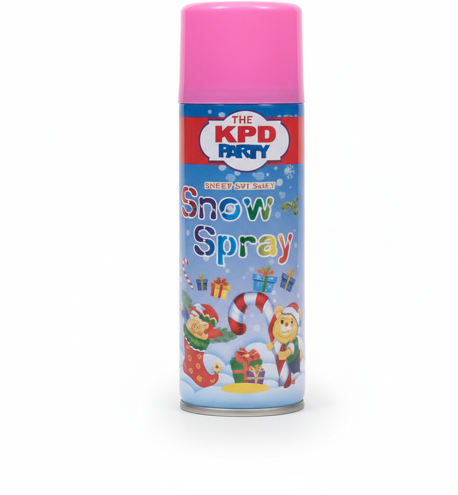 Pack of 2 Snow Spray for Party – 100ml Each, Fun Celebration Spray for Birthdays, Weddings, New Year and Events