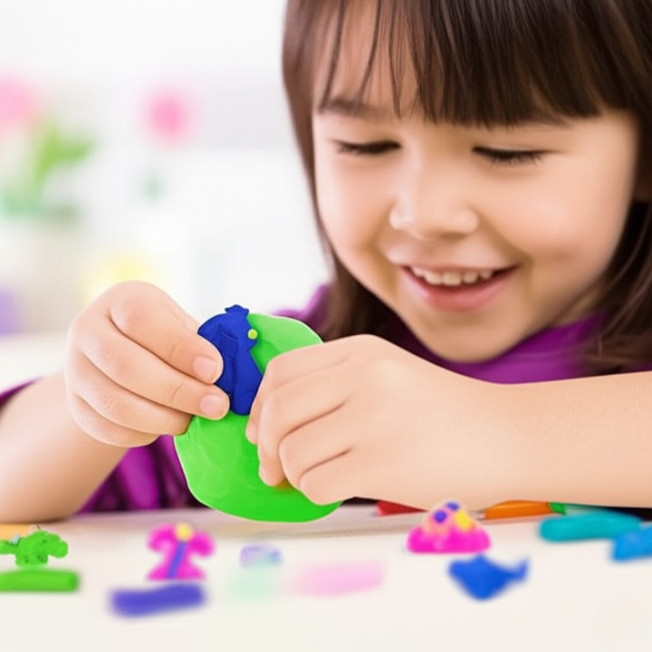 Modeling Clay Set for Kids and Adults – 12 Vibrant Colors – Soft, Non-Sticky, Non-Drying Clay for Creative Arts, Crafts, Sculpting, and Educational Play – Safe and Easy to Use (Random Color) View Gallery - Pakistan