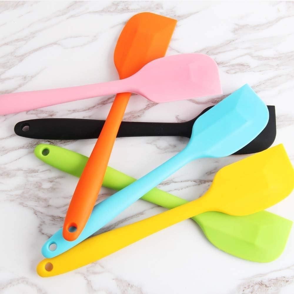 Silicone Spatula 8-Inch – Heat Resistant, Non-Stick Flexible Rubber Scraper Spoon for Kitchen Use View Gallery - Pakistan