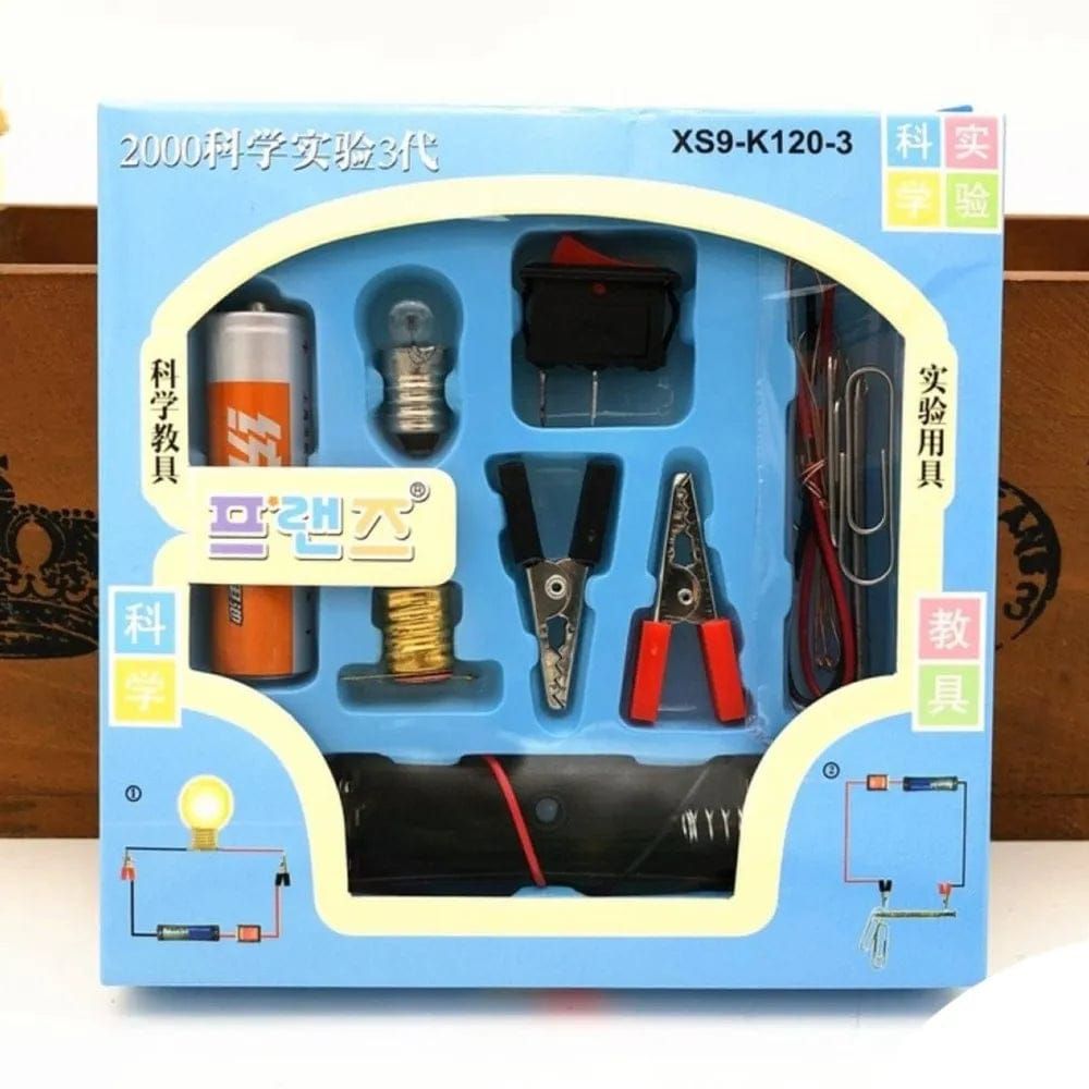 DIY Electrical Circuit Learning Set for Kids – Safe Educational Science Experiment Kit for Building Basic Circuits, Hands-On STEM Learning Toy for School Lab Projects and Home Experiments View Gallery - Pakistan