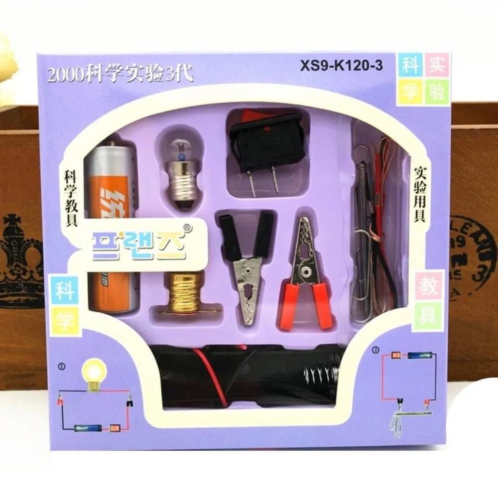 DIY Electrical Circuit Learning Set for Kids – Safe Educational Science Experiment Kit for Building Basic Circuits, Hands-On STEM Learning Toy for School Lab Projects and Home Experiments View Gallery - Pakistan