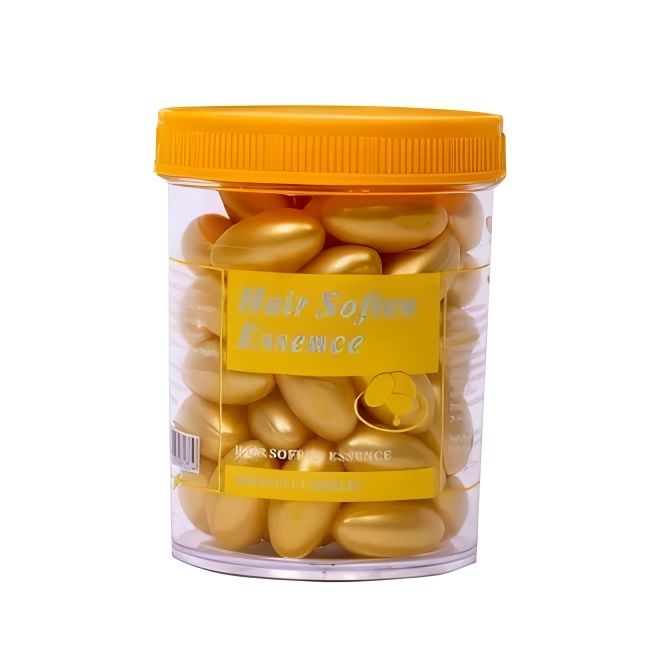 Hair Soften Essence Capsules – 60 Softgel Capsules for Nourishing, Hydrating &amp; Softening Dry, Damaged &amp; Frizzy Hair – Oil-Based Formula for Shine View Gallery - Pakistan