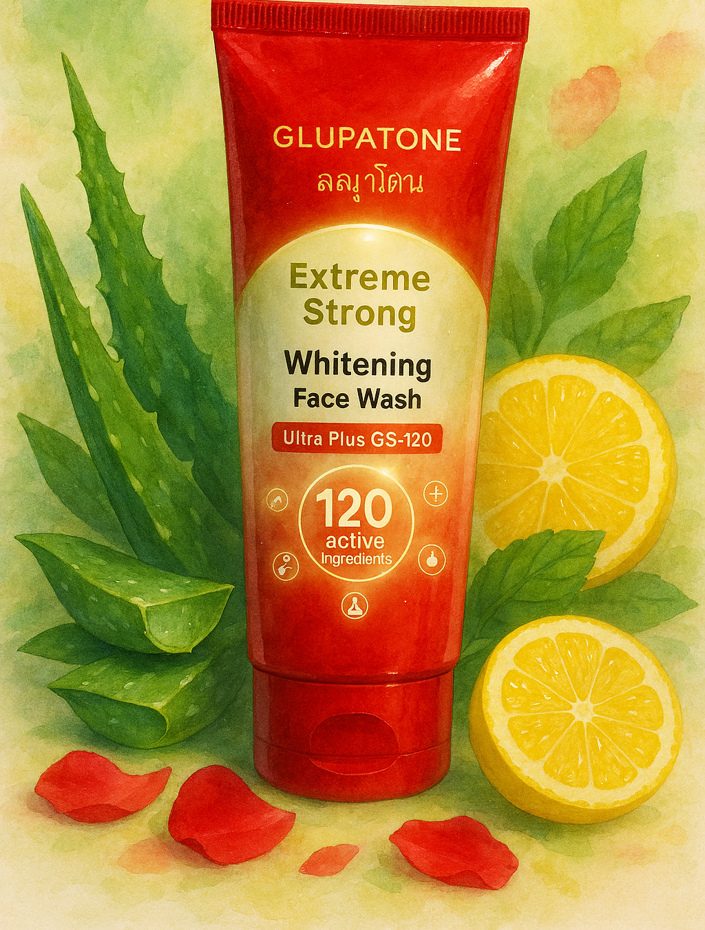 Glupatone Face Wash – Brightening &amp; Cleansing Liquid Face Wash, 100ml View Gallery - Pakistan