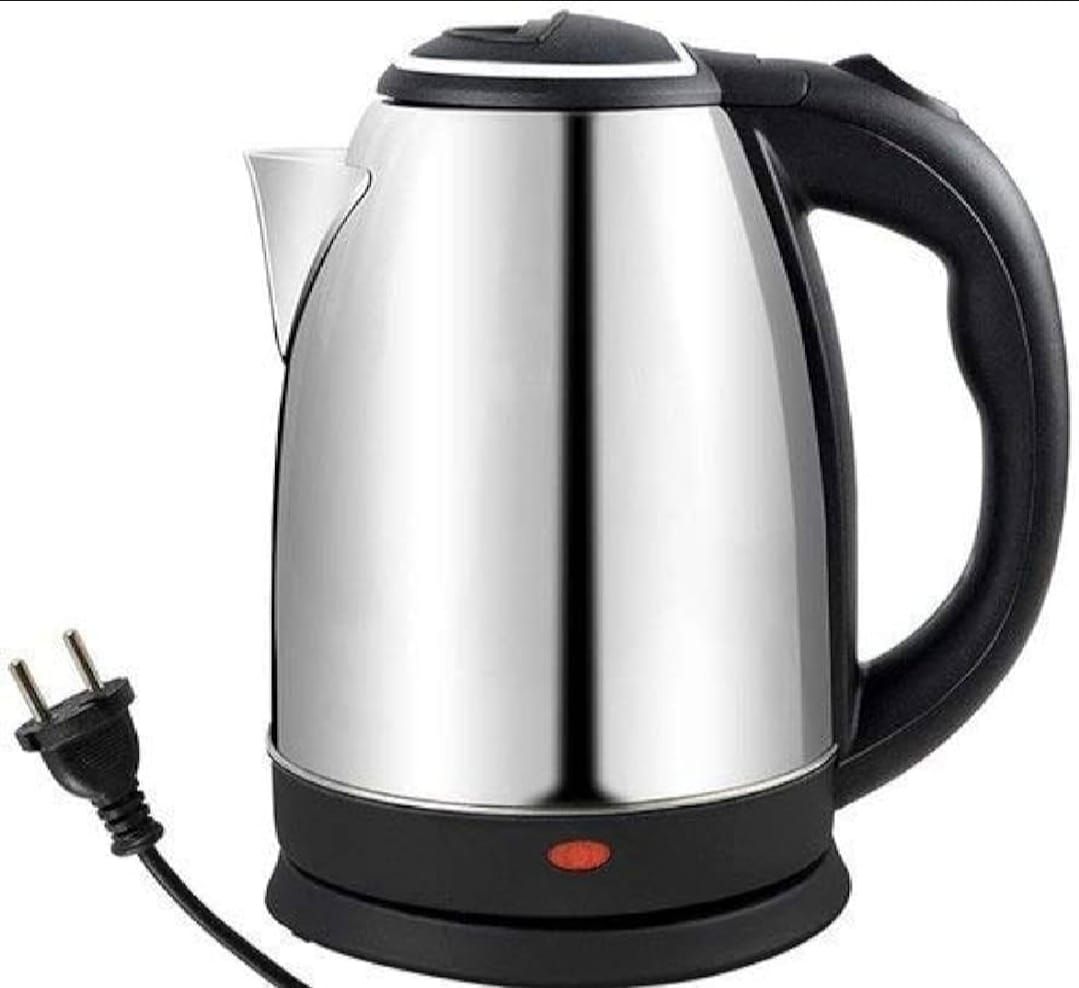 Electric Kettle - Stainless steel body - Automatic instant heating - 1500 Watts - Water boiler - High quality - Kettle for tea - for Daily Kitchen Use - Essential Kitchen Appliance - electric kettle View Gallery - Pakistan