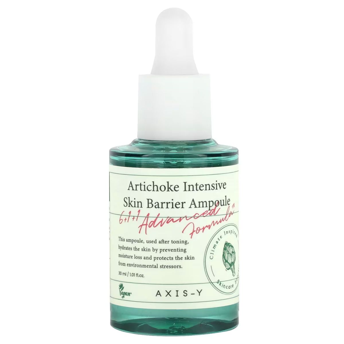AXIS-Y Artichoke Intensive Skin Barrier Ampoule – Hydrating &amp;amp; Barrier-Strengthening Serum | 30ml Skin Care (Original)