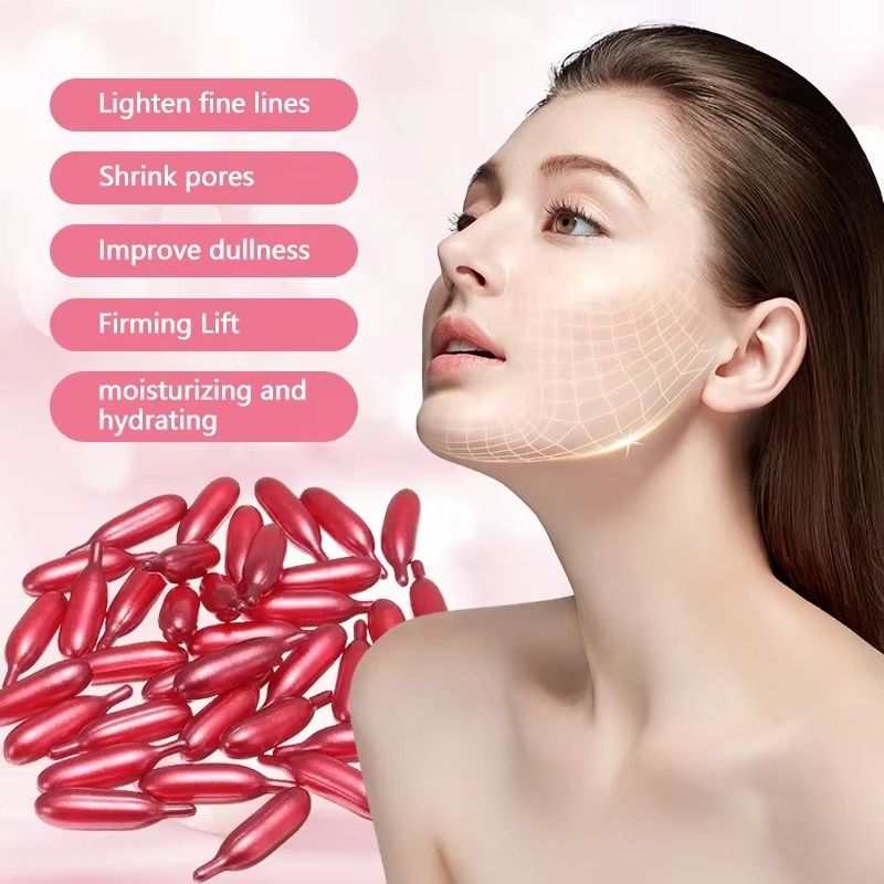 Pack Of 90 Essence of Facial Skincare – Vitamin E Skin Care Facial Capsules | Nourishing, Hydrating, Anti-Aging &amp; Skin Protection Formula View Gallery - Pakistan