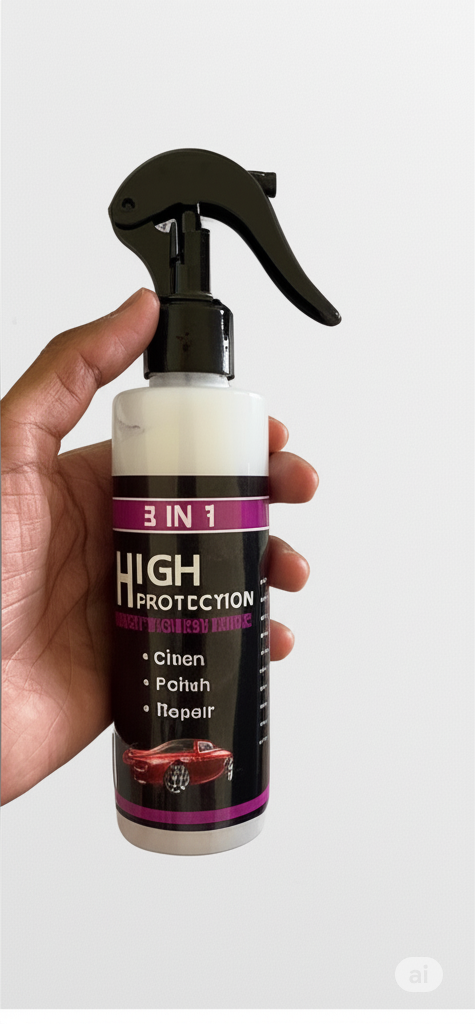 3 In 1 High Protection Quick Car Coating Spray, Ceramic Car Coating Spray Crystal Coating For Car View Gallery - Pakistan