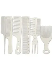 Aimeisi Multifunctional Hair Comb Set – 6 Pcs Durable Styling Combs for Medium to Long Hair View Gallery - Pakistan